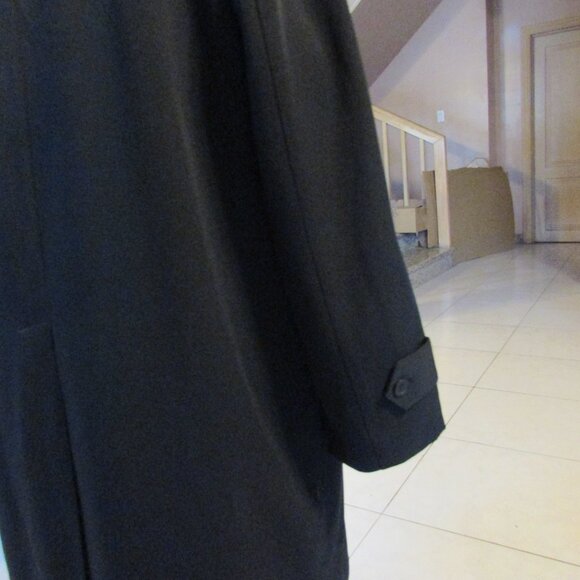 Men's overcoat with removable lining - Picture 3 of 6